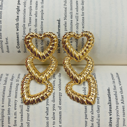 Golden Love Hoops
